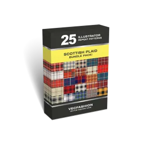 25 Scottish Plaids Seamless Patterns Value Pack!