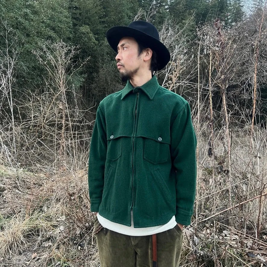 80'S USA製 *JOHNSON WOOLENMILLS* / WOOL JKT