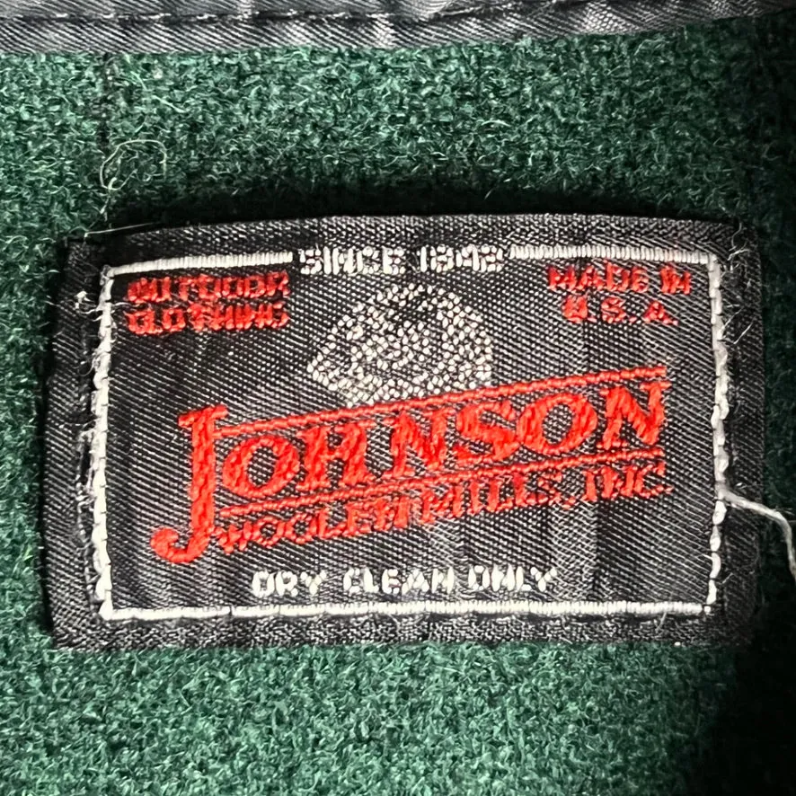 80'S USA製 *JOHNSON WOOLENMILLS* / WOOL JKT