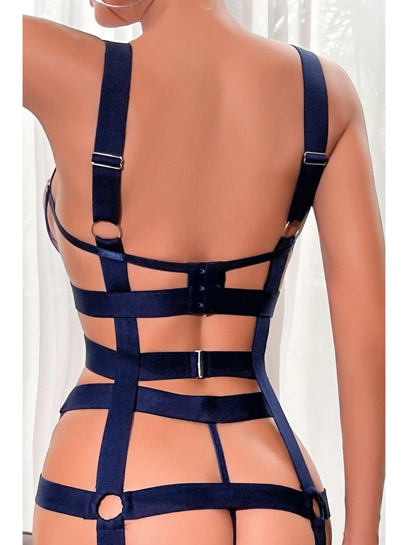 Anahi Bodysuit - Navy