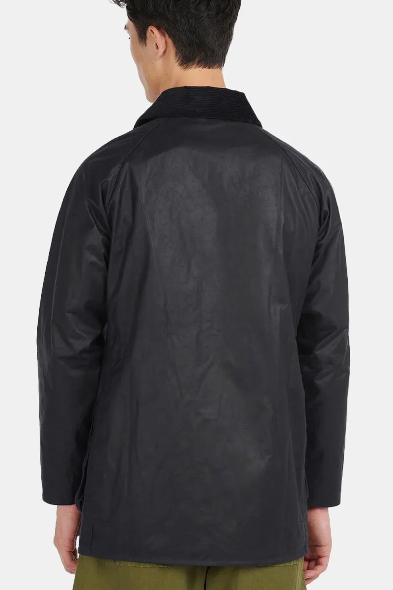 Barbour White Label SL Beaufort Waxed Cotton Jacket (Navy)