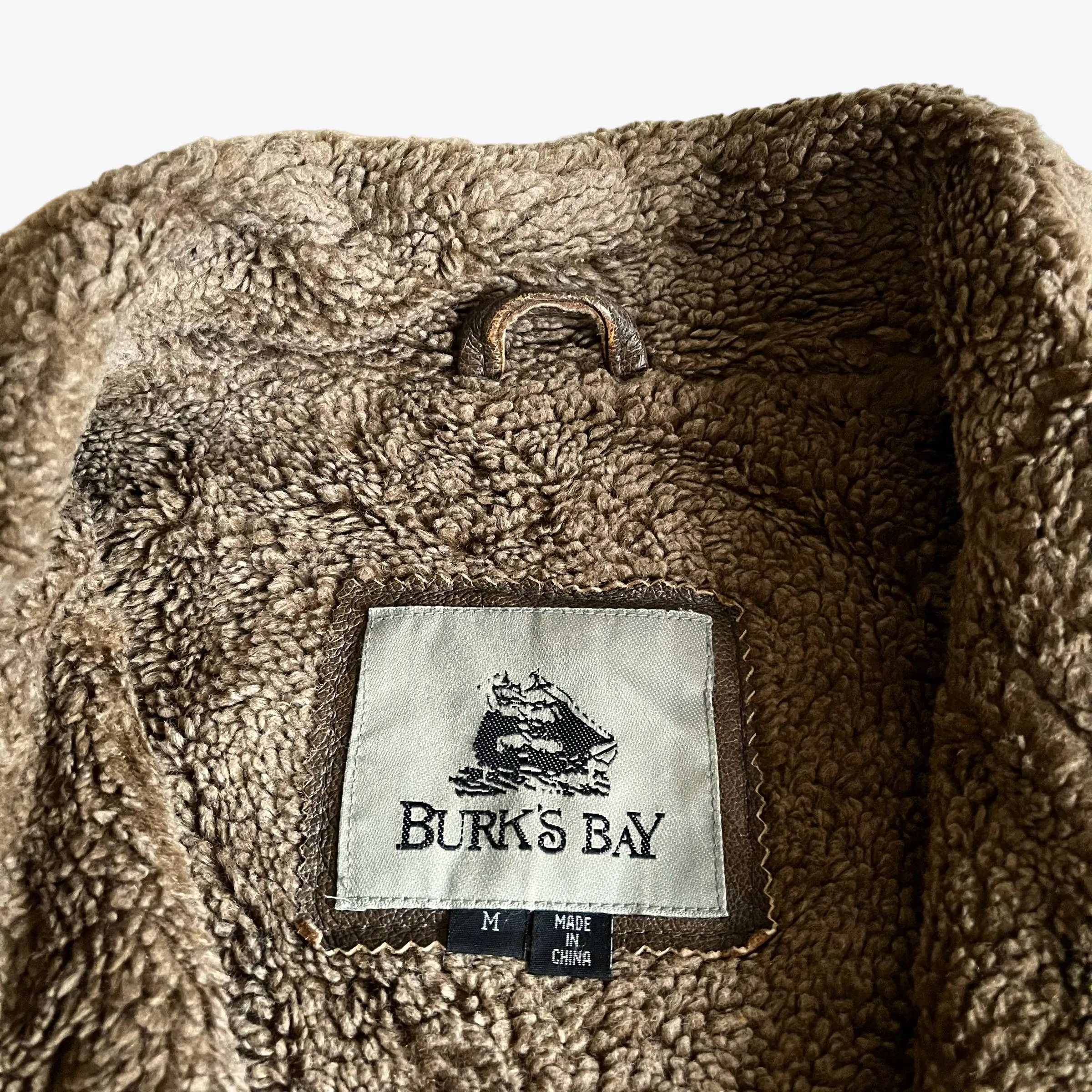 Burk's Bay Guitar Embroidered Leather Jacket