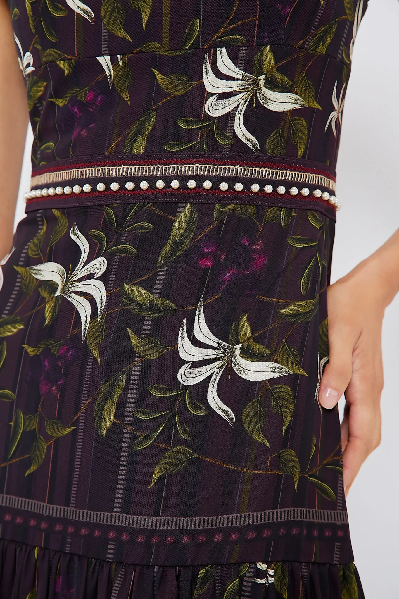 Cafe Nispero Midi Dress