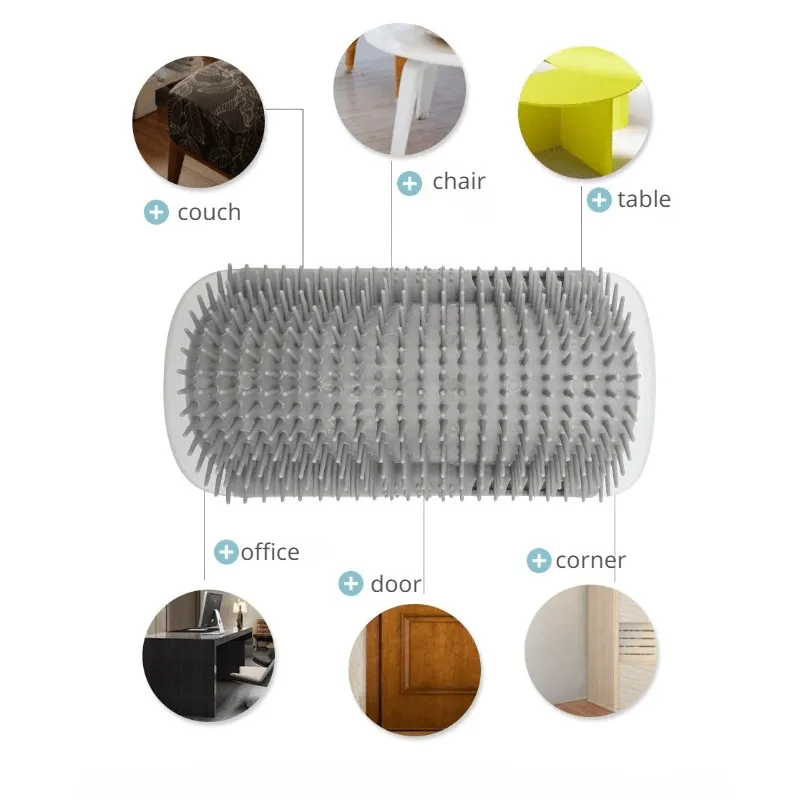 Cat Corner Massager Tickling Comb for Pampered Pets