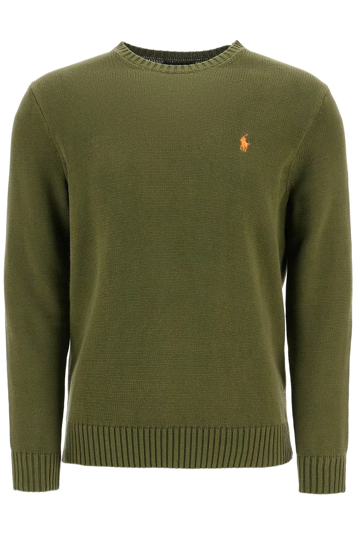COTTON KNIT PULLOVER SWEATER