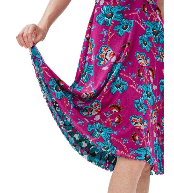 DVF Koren Reversible Mesh Dress