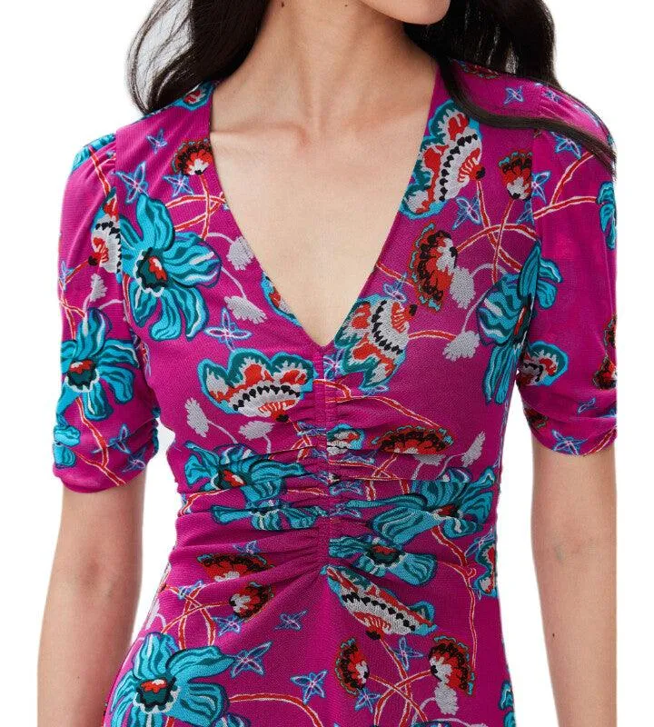 DVF Koren Reversible Mesh Dress