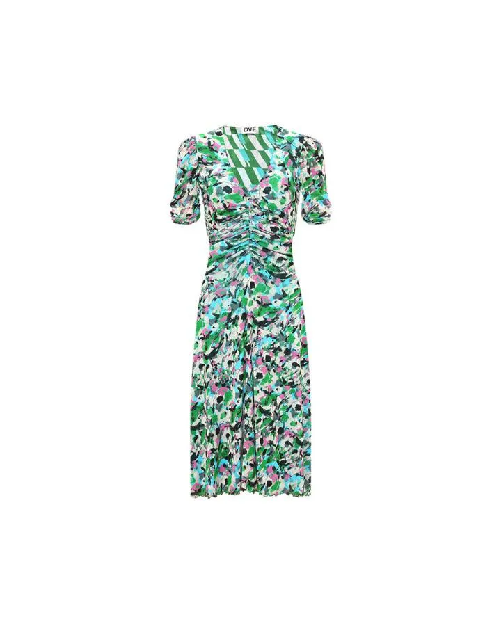 DVF Koren Reversible Mesh Dress