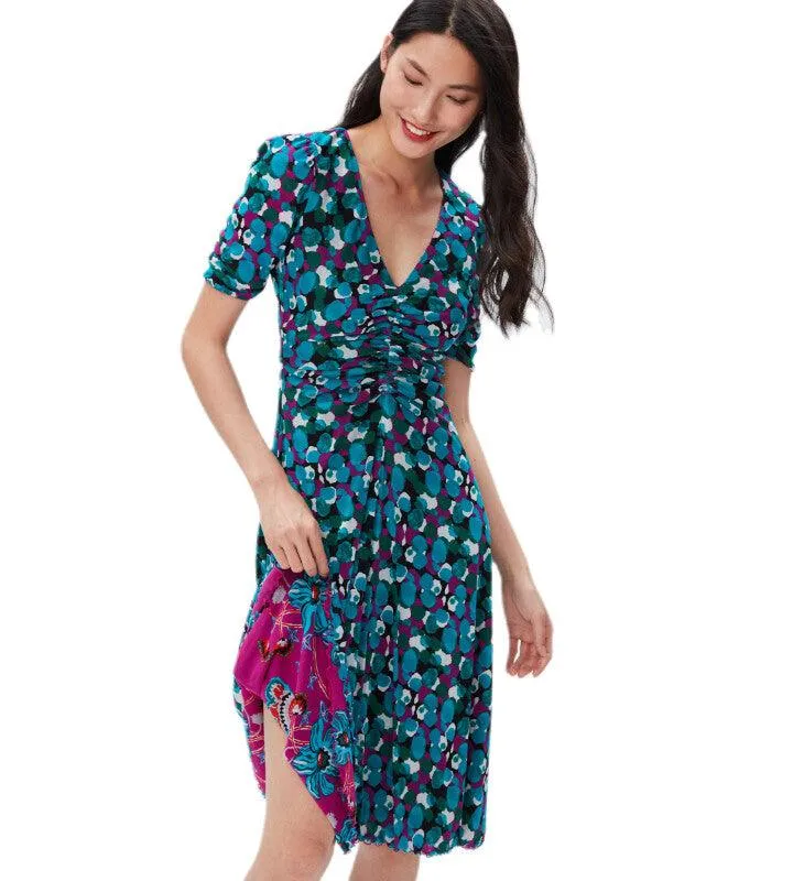 DVF Koren Reversible Mesh Dress