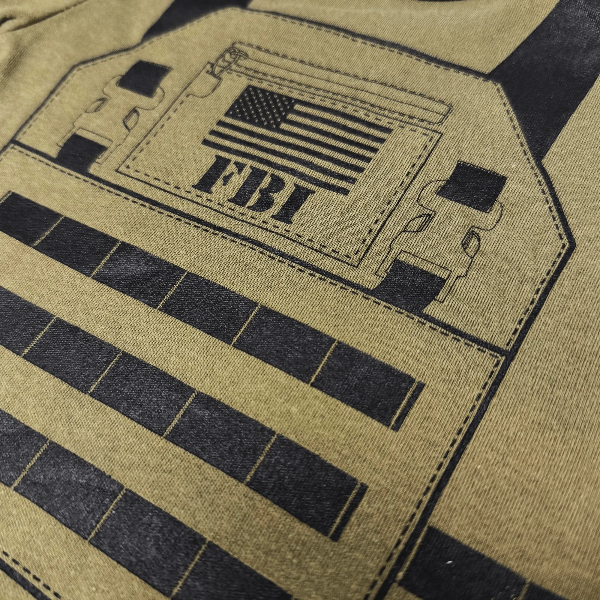 FBI Baby Flak Jacket Baby Bodysuit