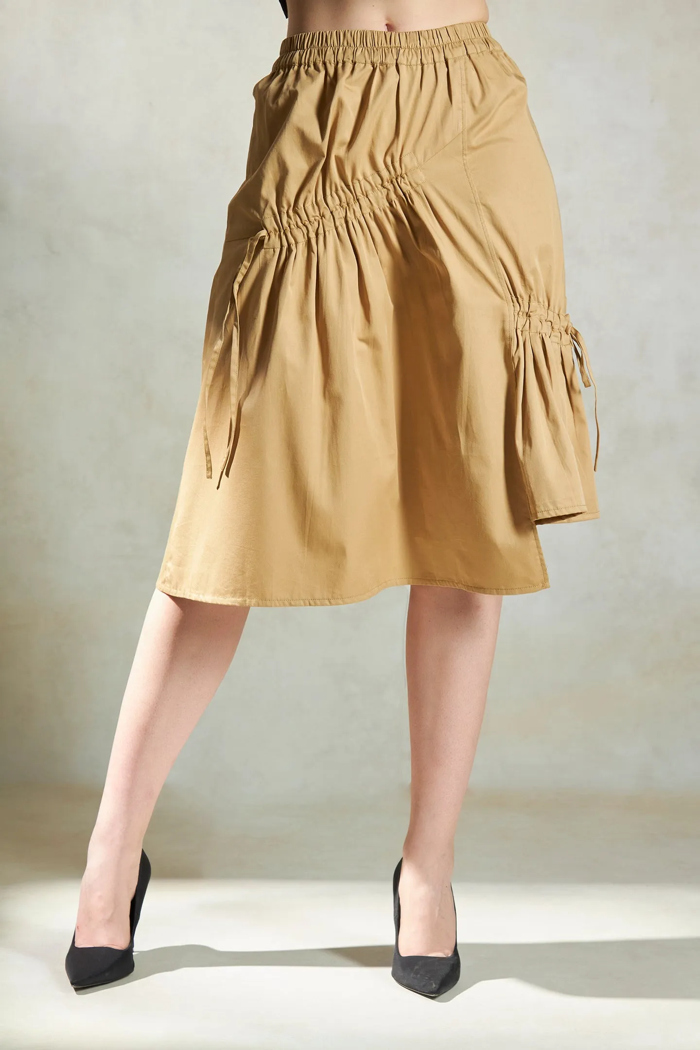 Felicia|Midi Skirt With Gathers