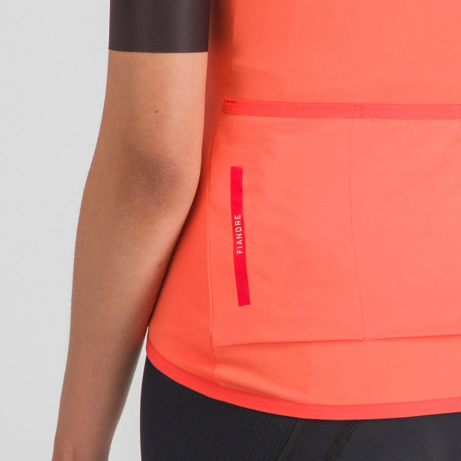 Gilet donna Sportful Fiandre Pro - Arancio