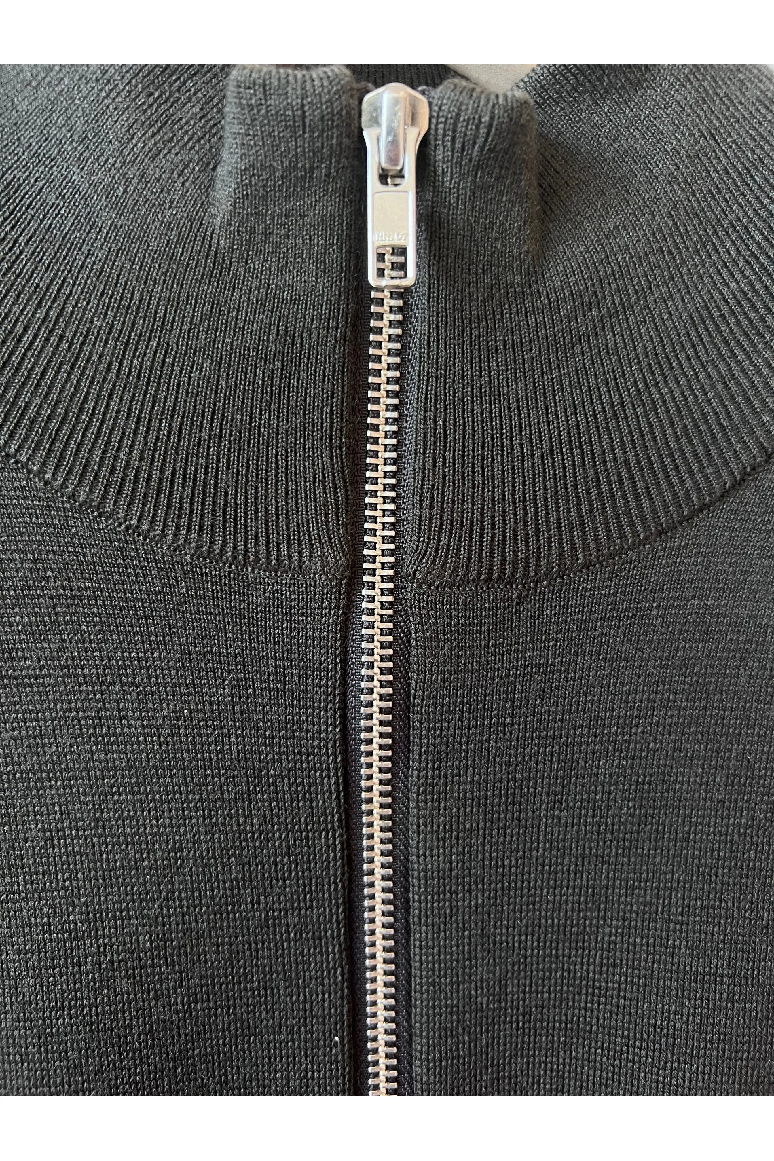 Harald Wool Blend Sweater - Dark Army