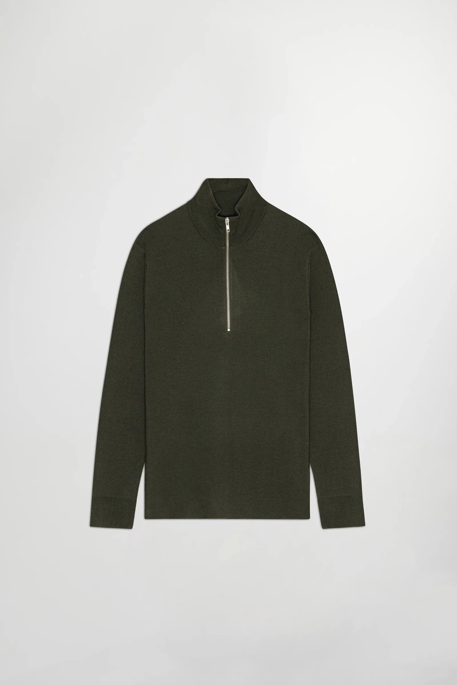 Harald Wool Blend Sweater - Dark Army