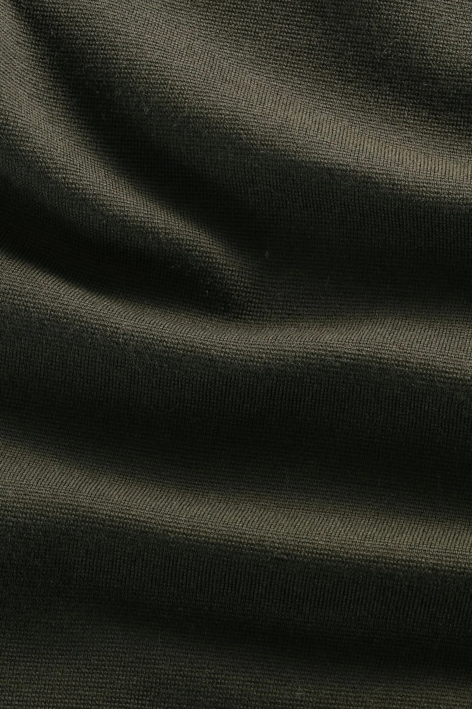 Harald Wool Blend Sweater - Dark Army