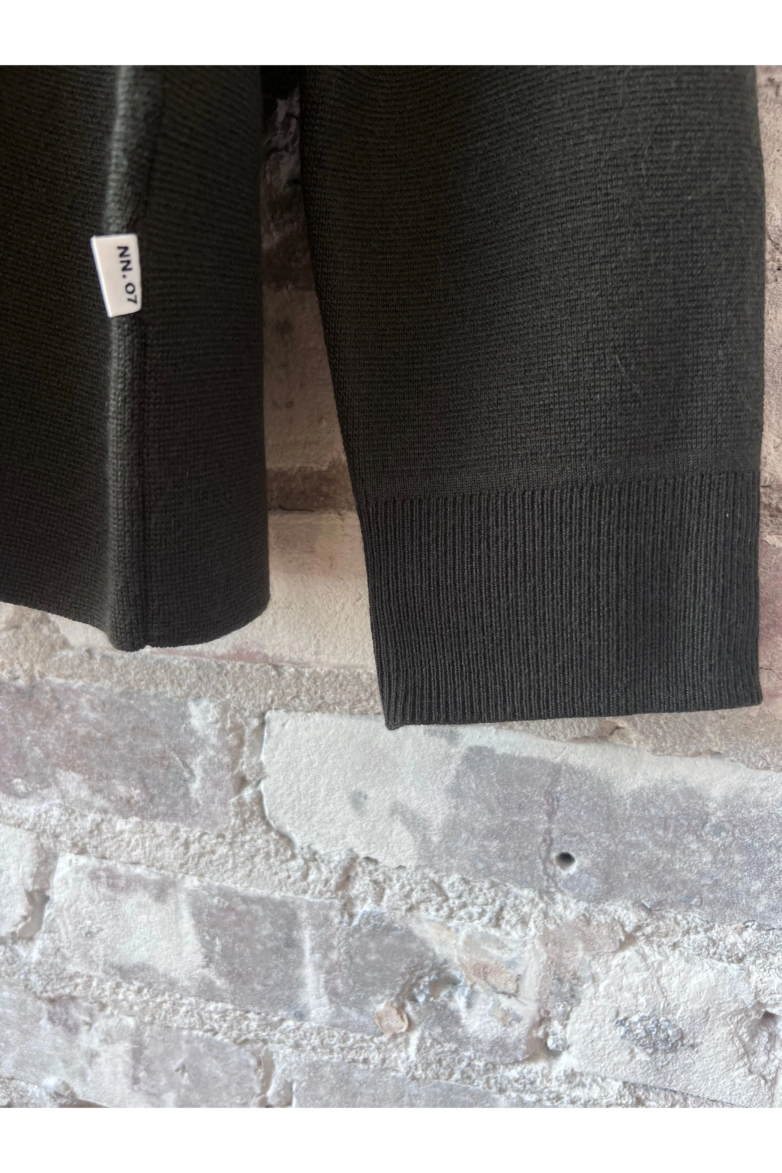 Harald Wool Blend Sweater - Dark Army