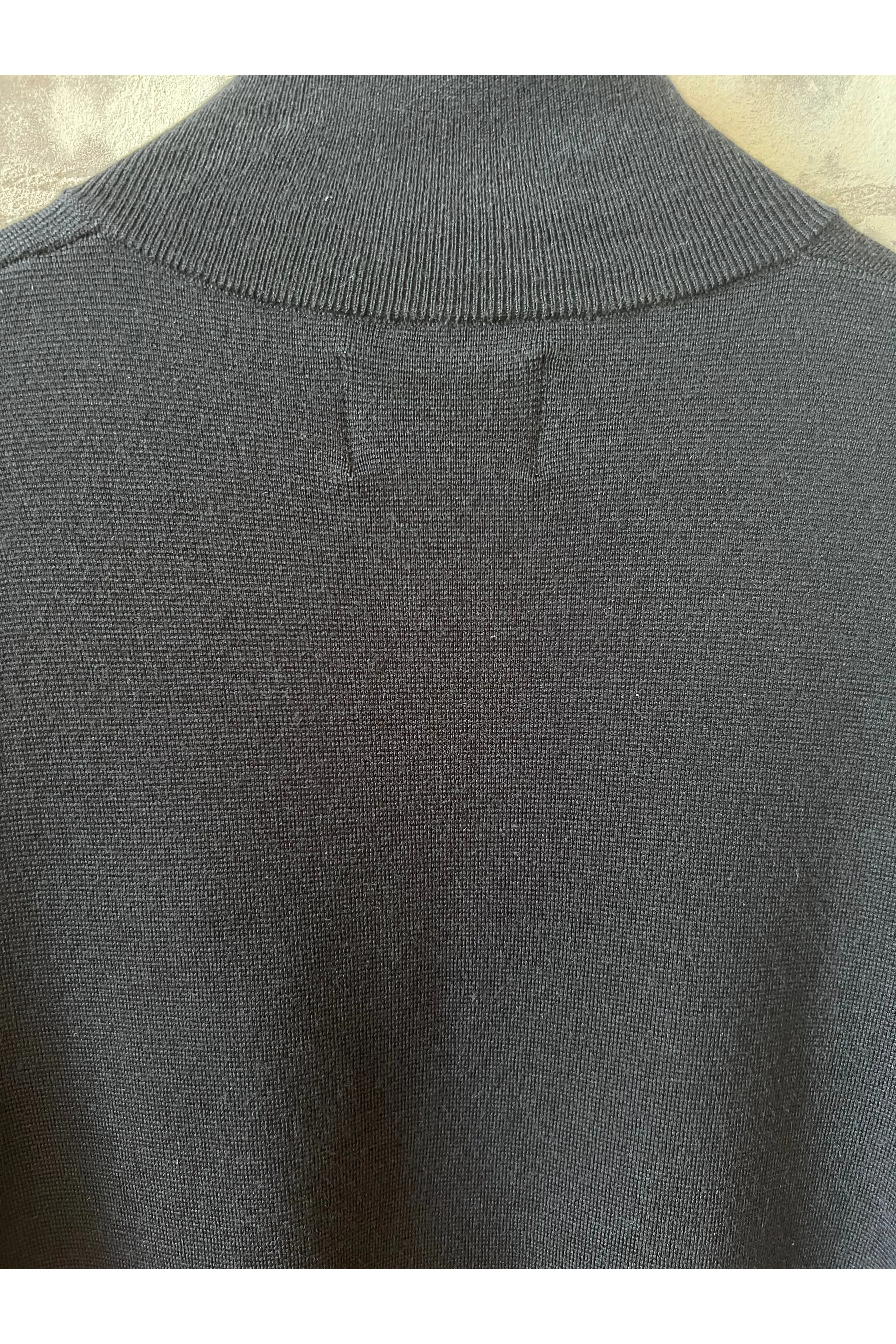 Harald Wool Blend Sweater - Deep Navy