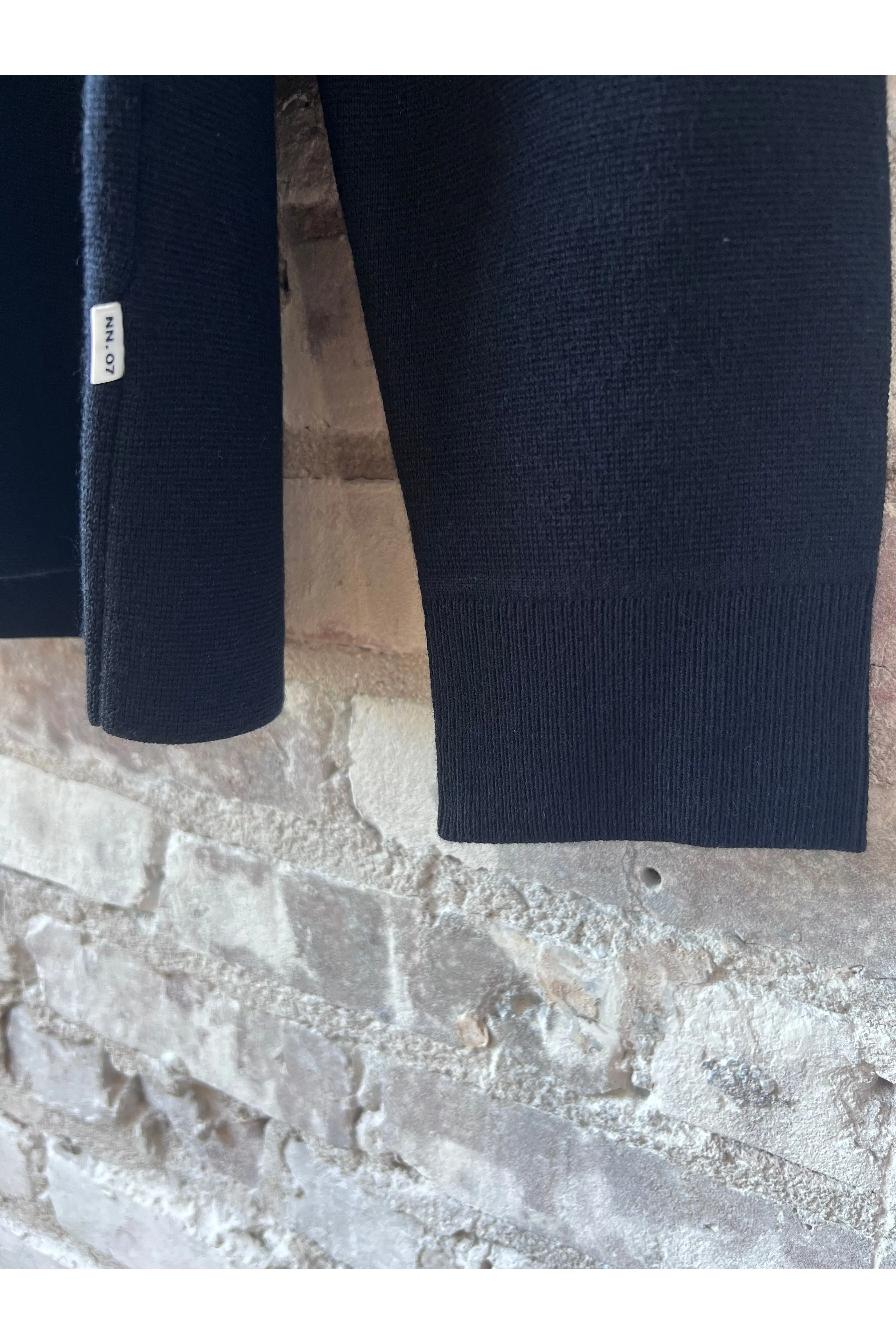 Harald Wool Blend Sweater - Deep Navy