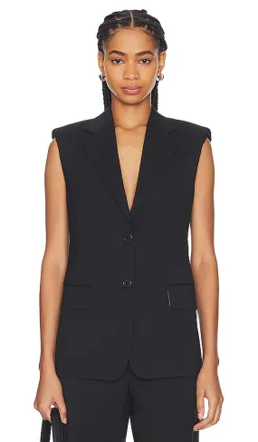 Helmut Lang Blazer Vest in Black