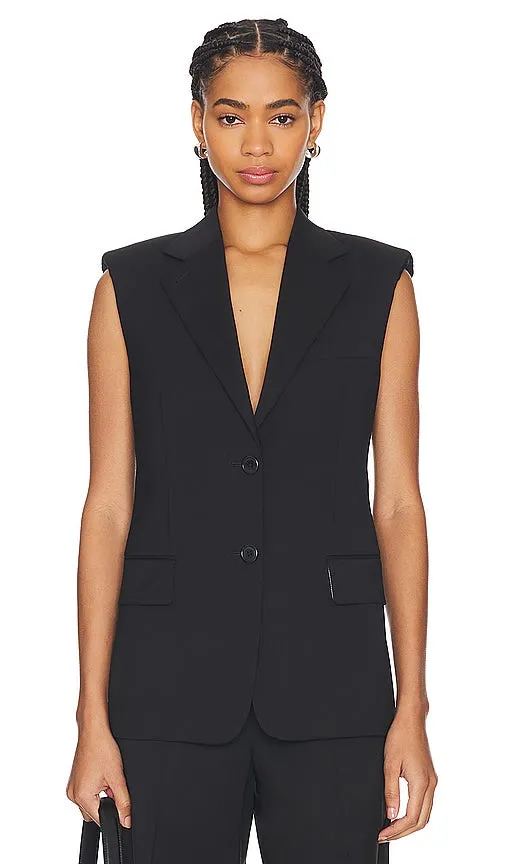 Helmut Lang Blazer Vest in Black
