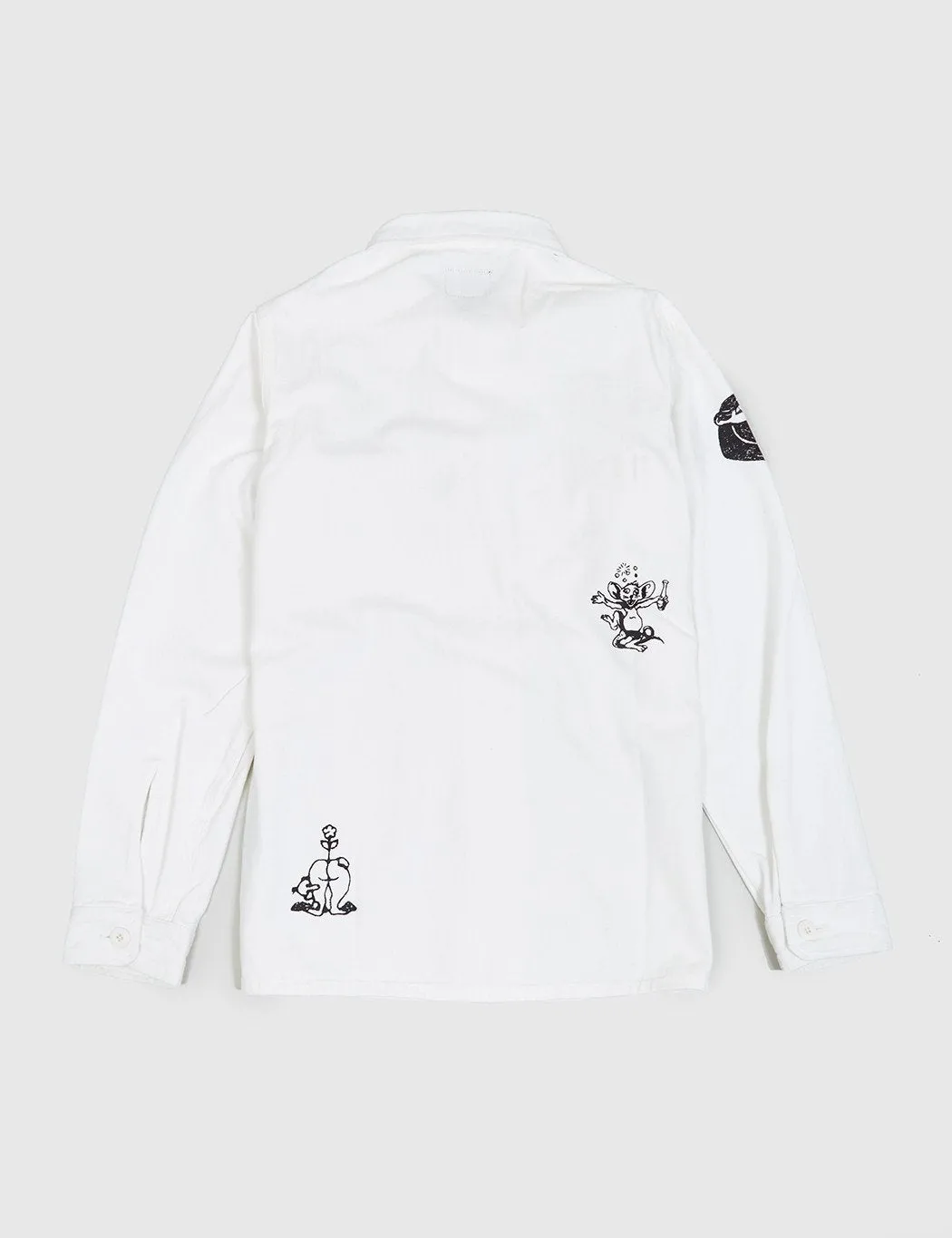 Huf Scrawl BDU Jacket - White