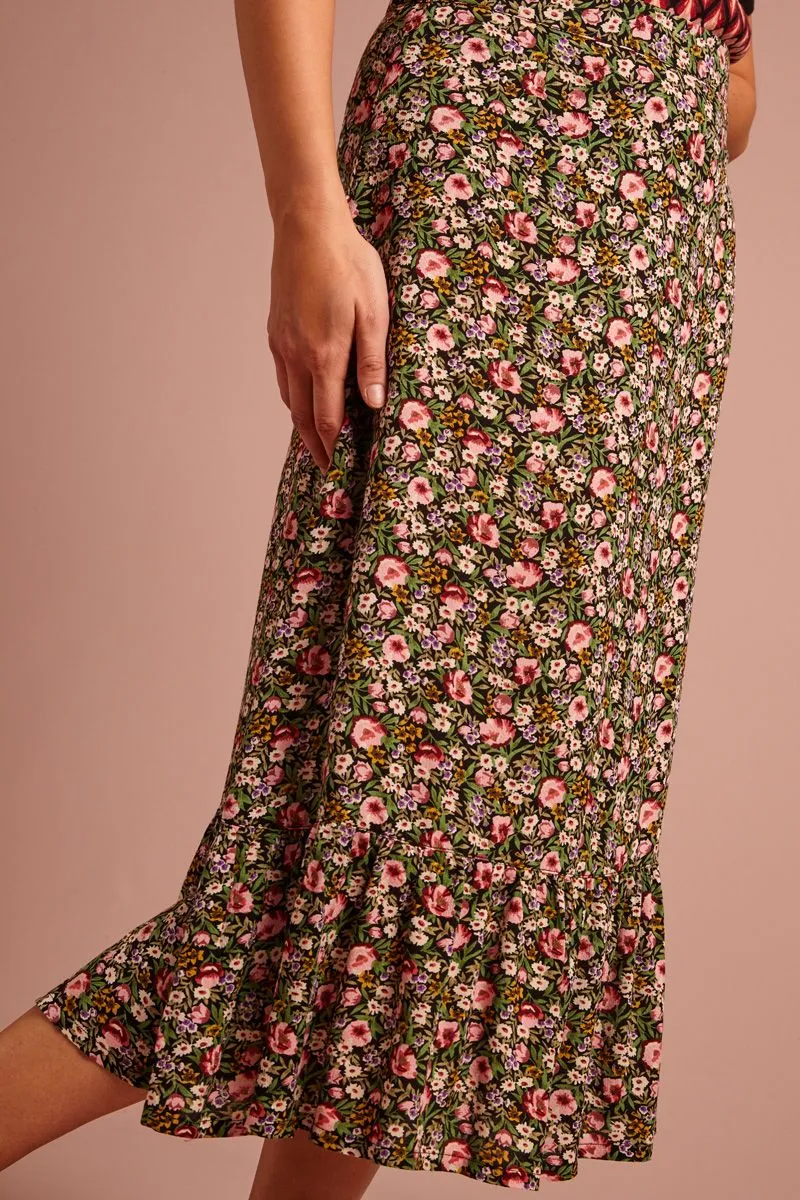 King Louie Esme Skirt Odyssey Black