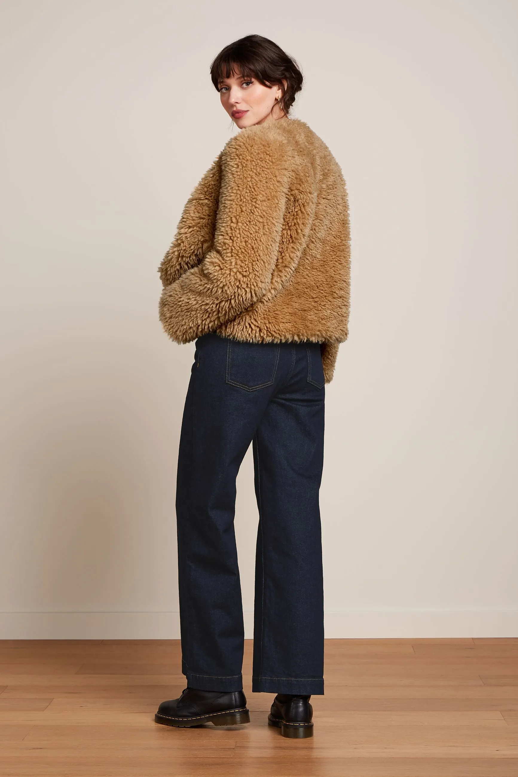 King Louie paloma coat boheme biscotti