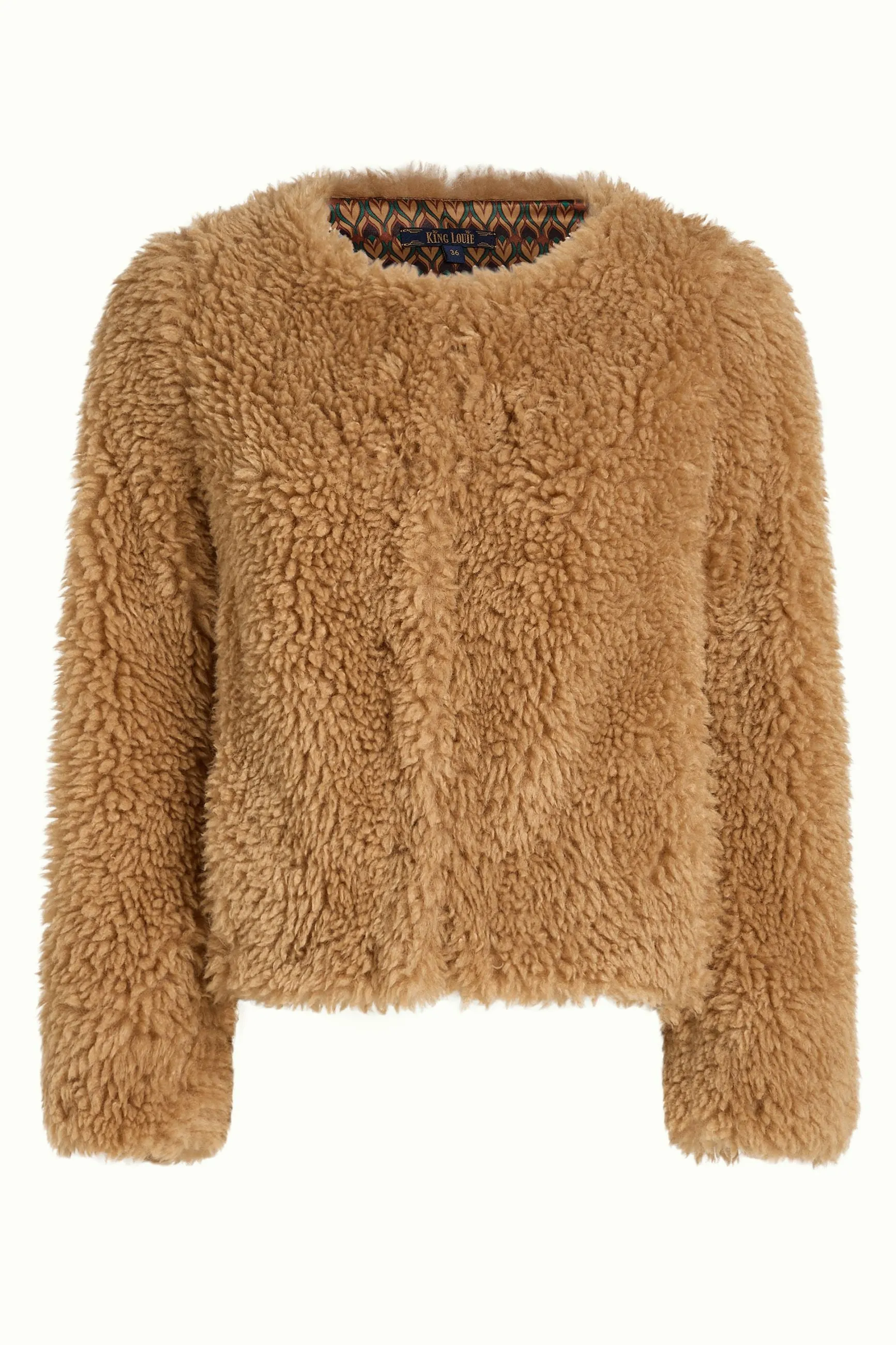 King Louie paloma coat boheme biscotti