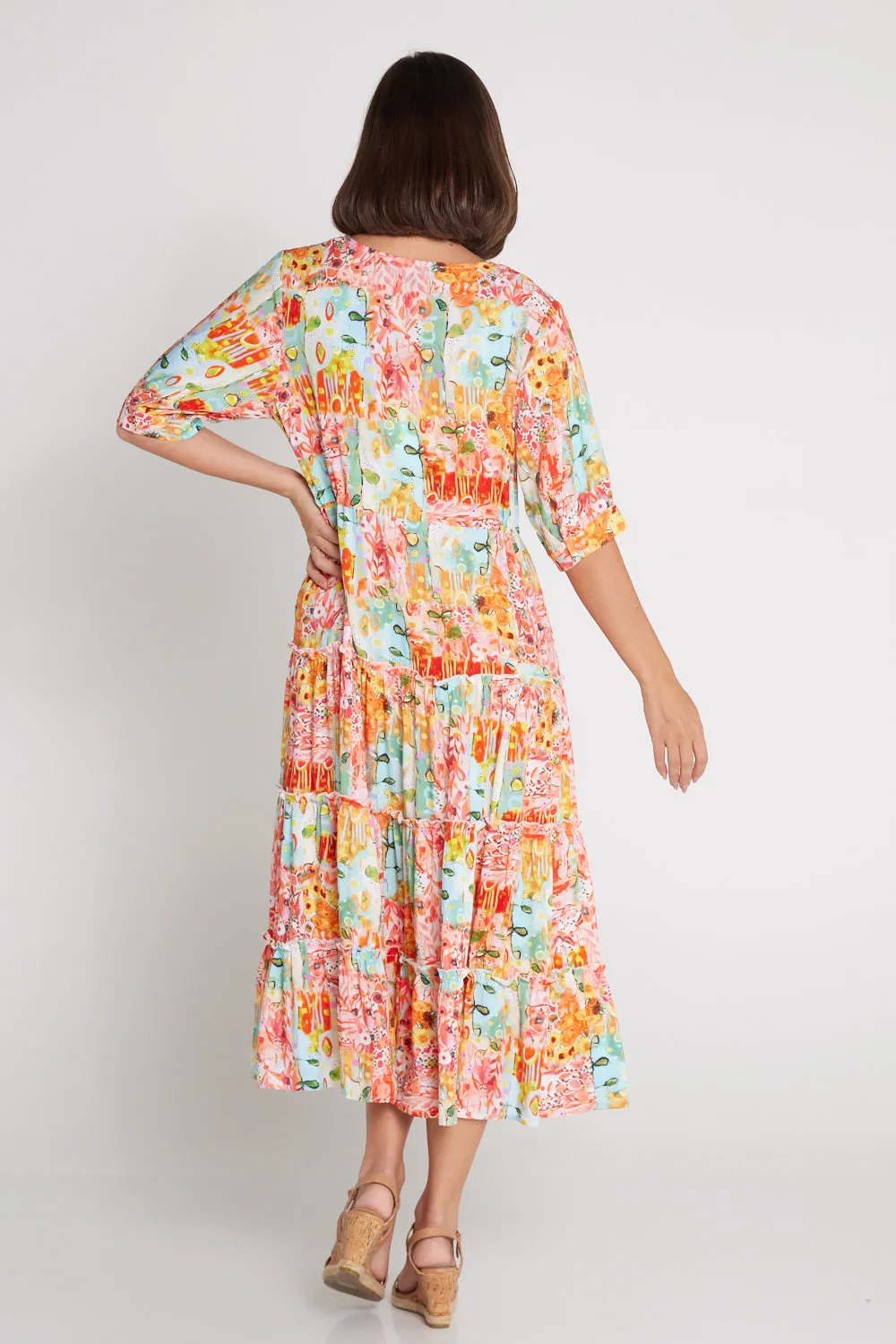 O'Hare Dress - Sunset Fiesta