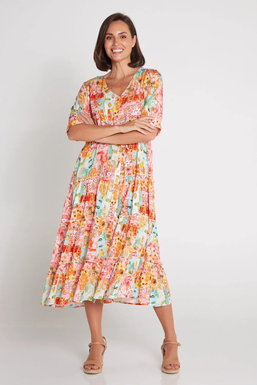 O'Hare Dress - Sunset Fiesta