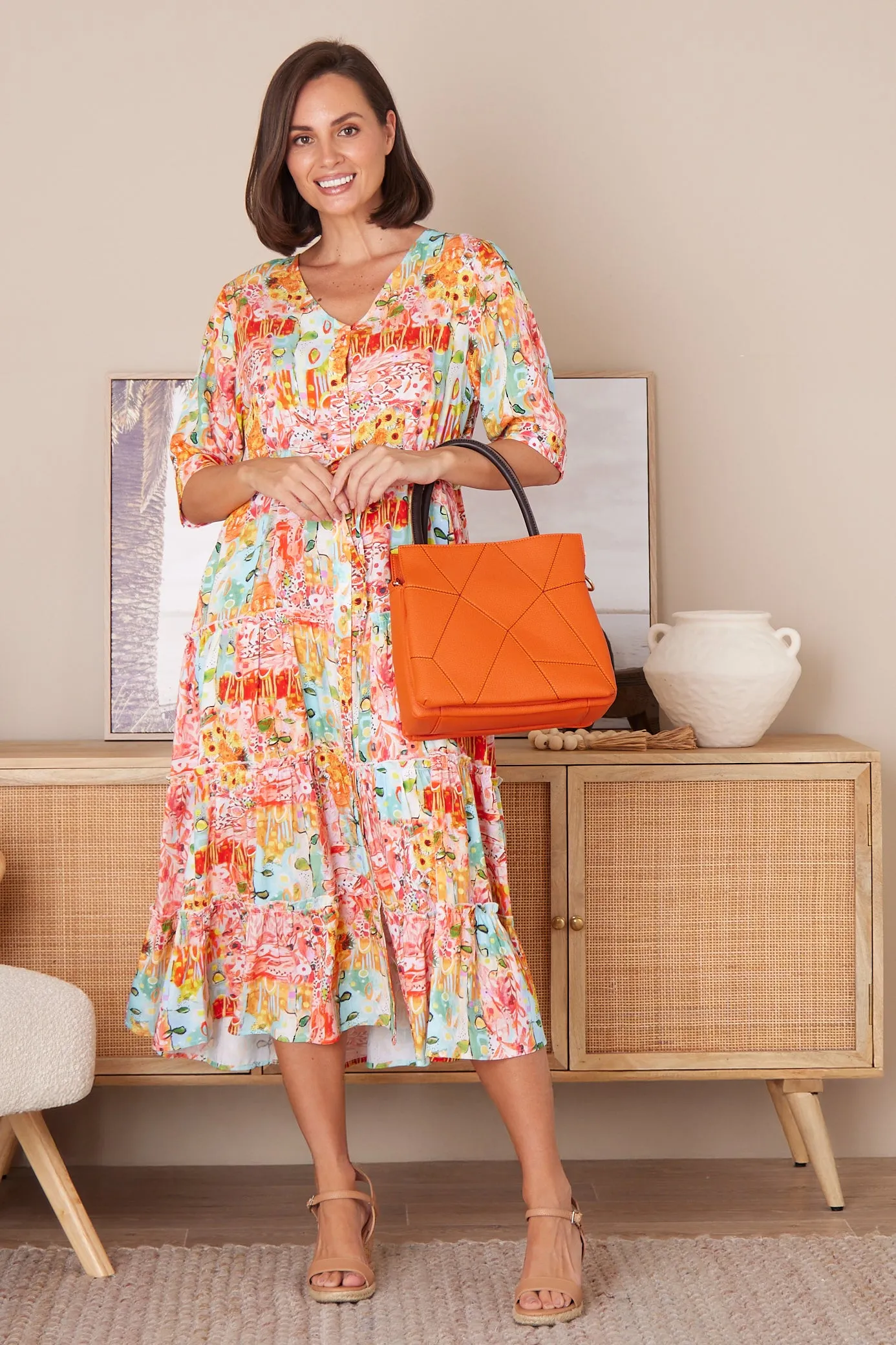 O'Hare Dress - Sunset Fiesta