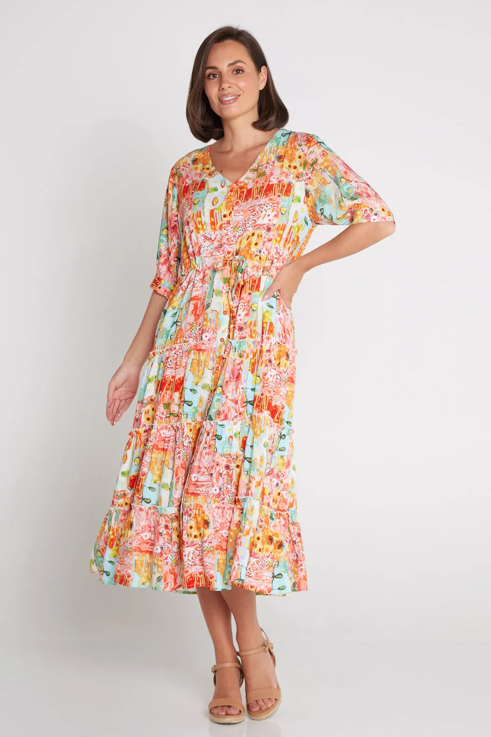 O'Hare Dress - Sunset Fiesta