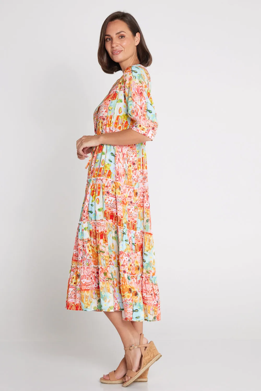 O'Hare Dress - Sunset Fiesta