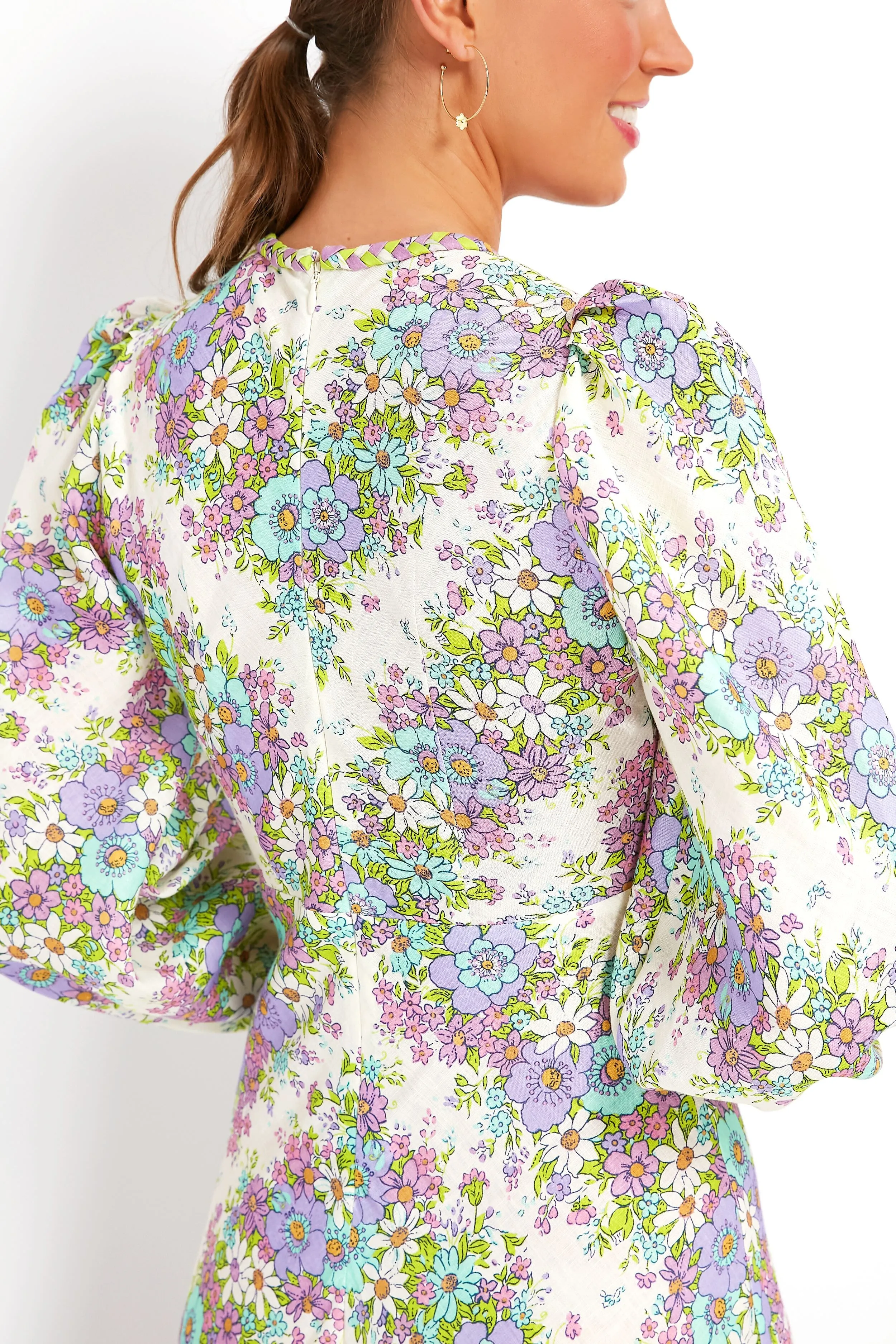 Petal Agnes Midi Dress