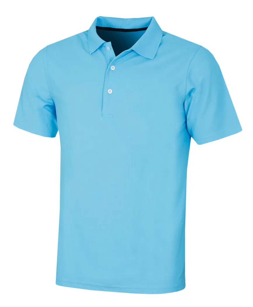 Proquip Mens Pro Tech Plain Soft Wicking Stretch UV Protect Golf Polo Shirt - PQGPS-04⛳️