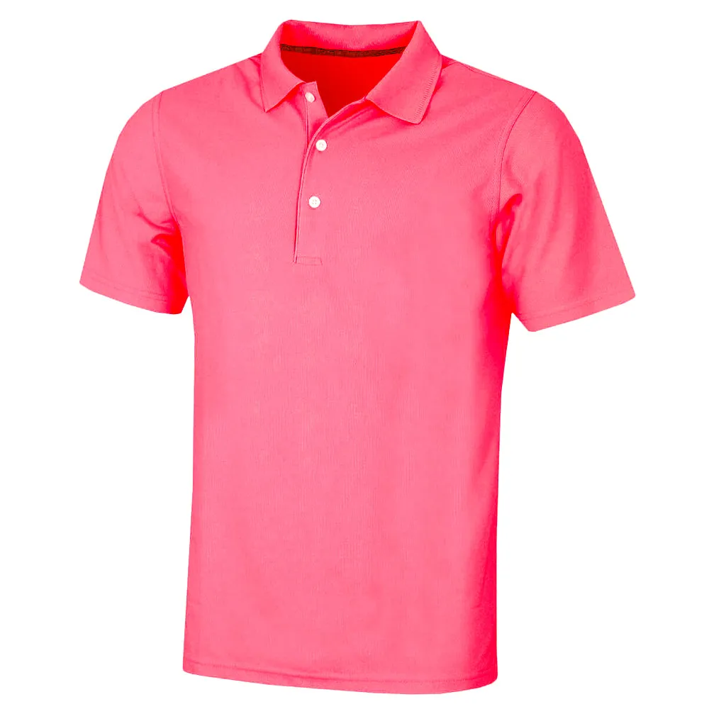 Proquip Mens Pro Tech Plain Soft Wicking Stretch UV Protect Golf Polo Shirt - PQGPS-04⛳️