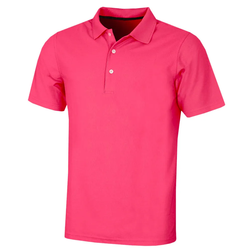 Proquip Mens Pro Tech Plain Soft Wicking Stretch UV Protect Golf Polo Shirt - PQGPS-04⛳️