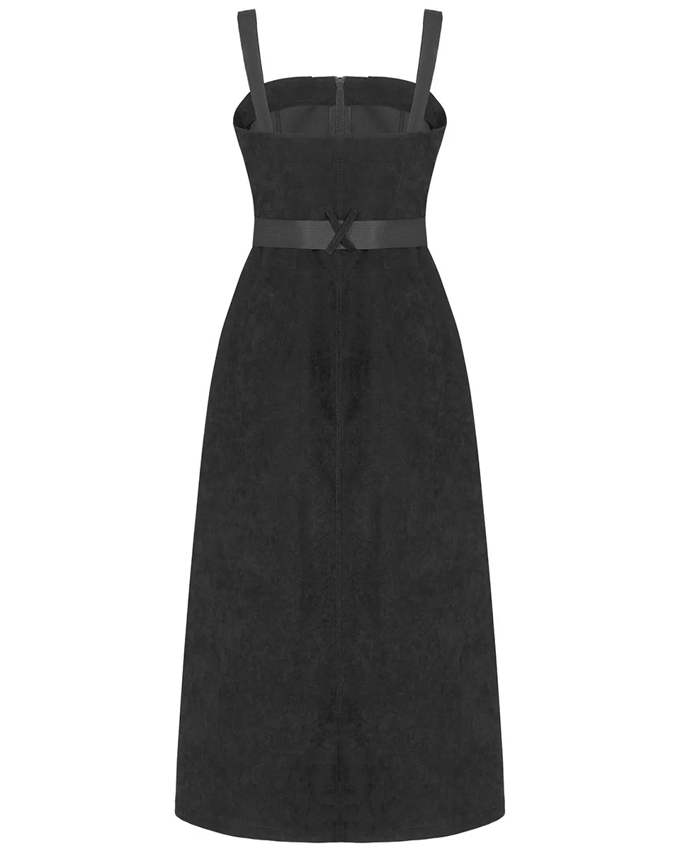 Punk Rave Daily Life Utilitarian CyberPunk Pinafore Dress