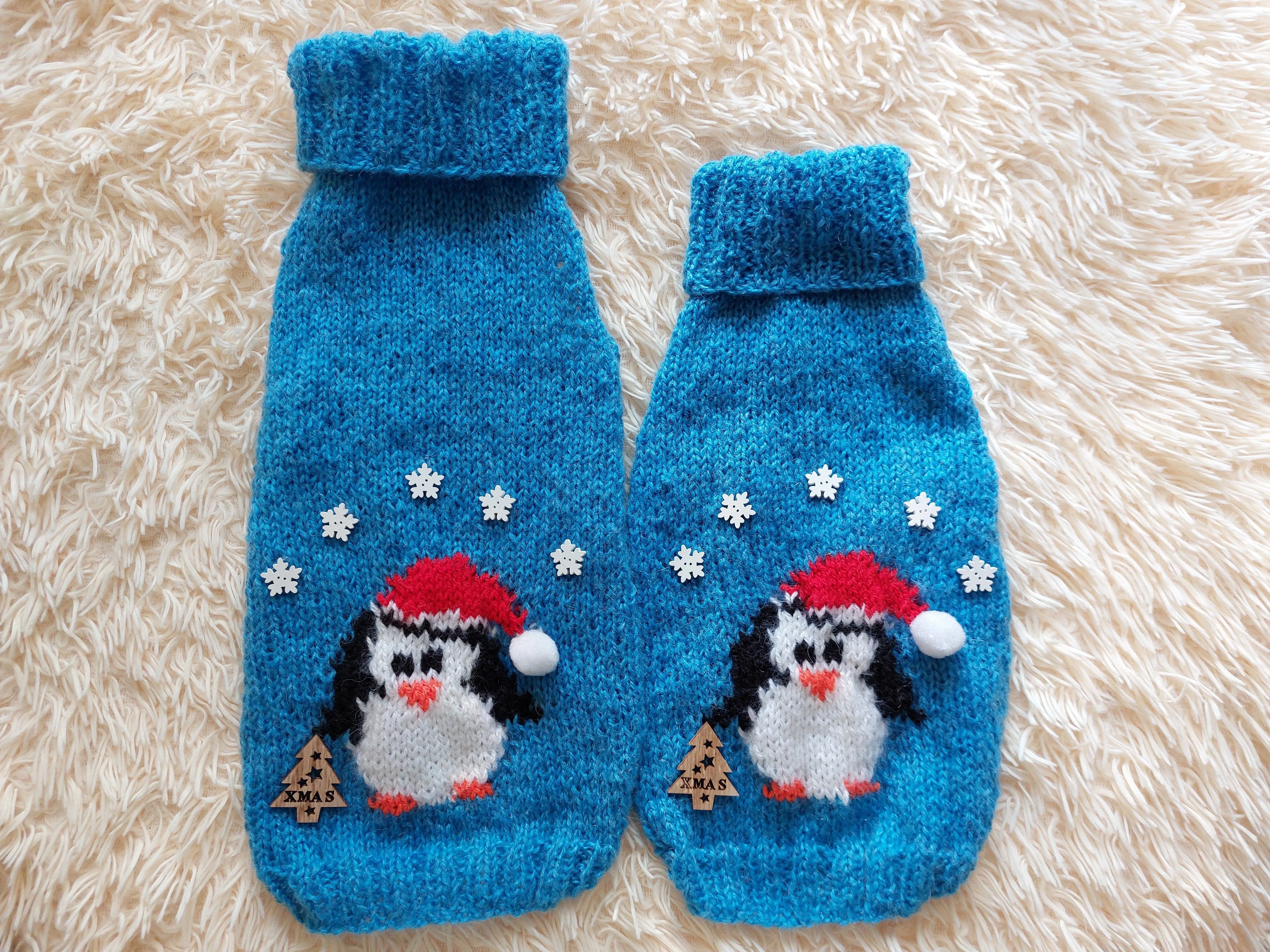 Santa penguin christmas pet clothes,christmas dog jumper,Christmas sweater for little dachshund