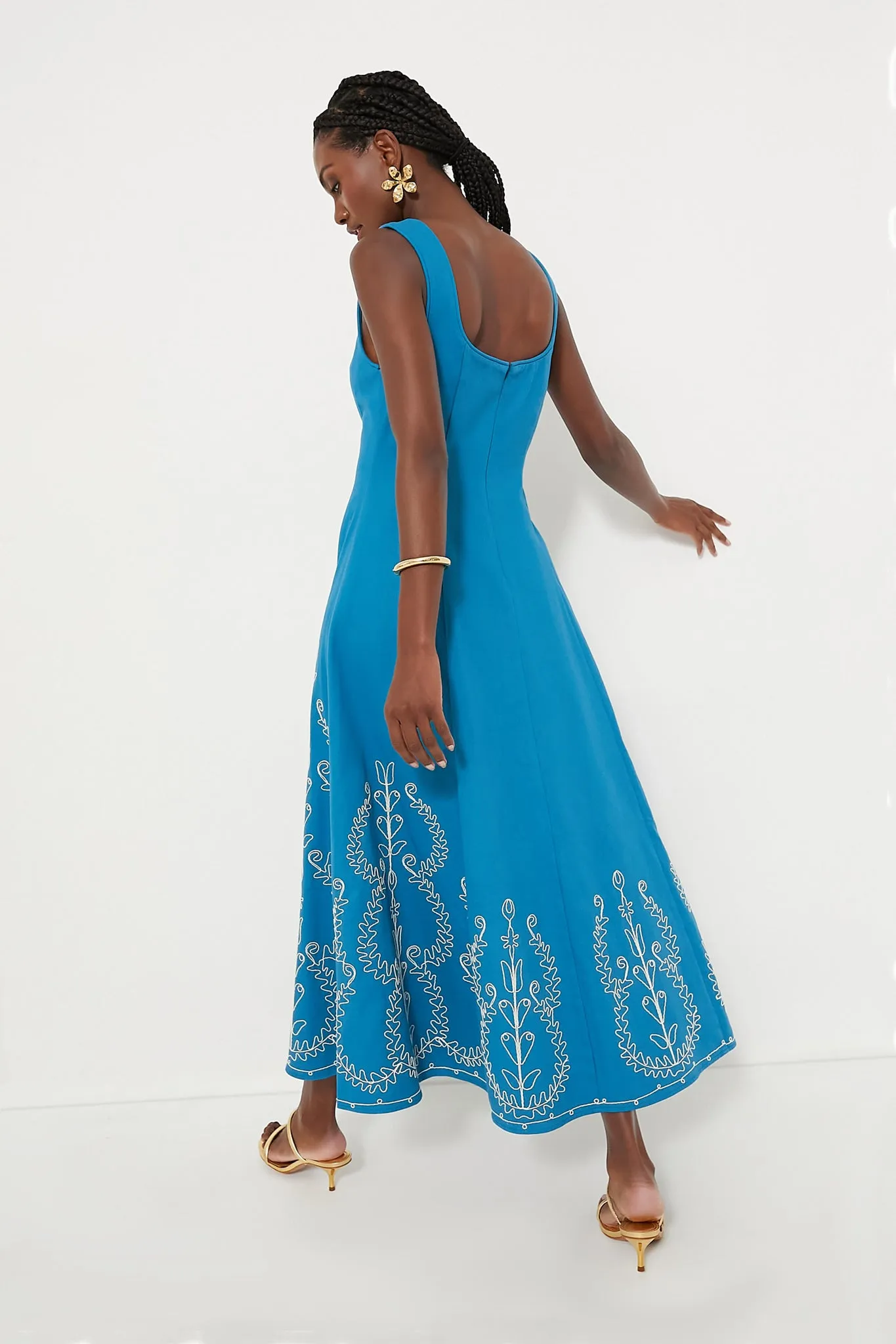 Sapphire Donovan Corded Midi Dress