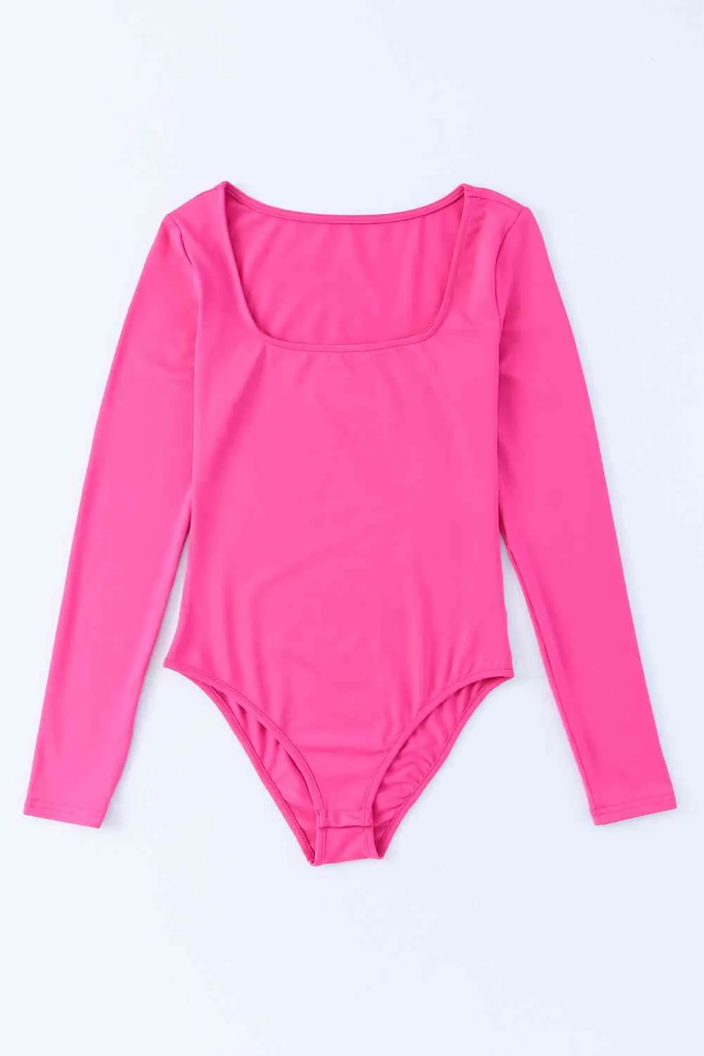 Scoop Neck Long Sleeve Bodysuit
