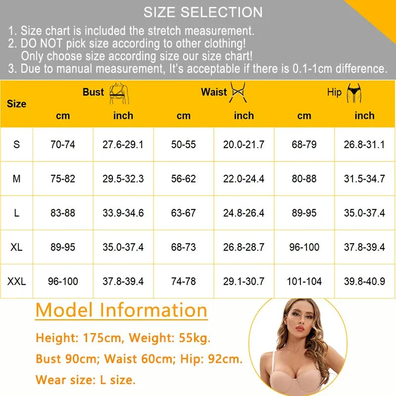 Sexy Lingerie Slim Silk Solid Shapewear for Women Smooth Soft Bodysuit Tummy Shaper Underwear Lingerie Black Nude