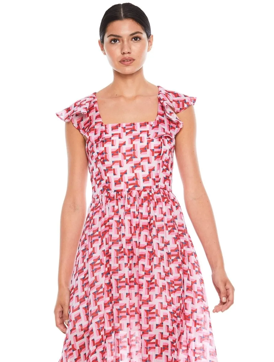 SWEET SOL MIDI DRESS