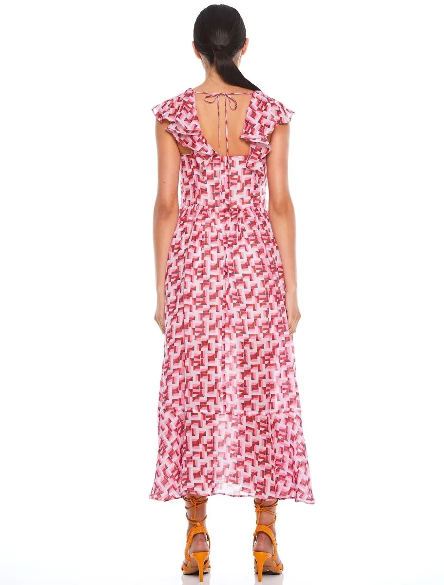 SWEET SOL MIDI DRESS