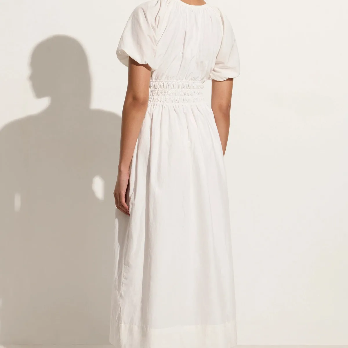 TEATRO MIDI DRESS - WHITE