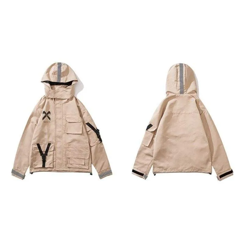 Techwear Reflective Jacket Windbreaker