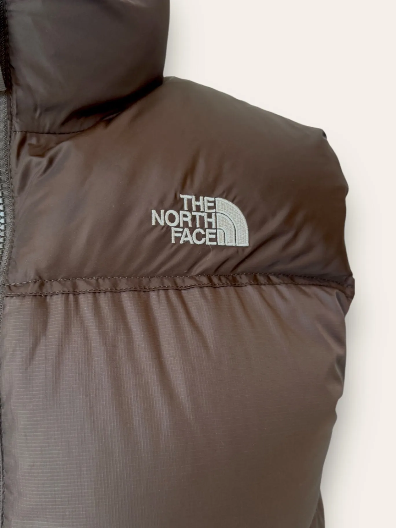 The North Face Dark brown gilet L