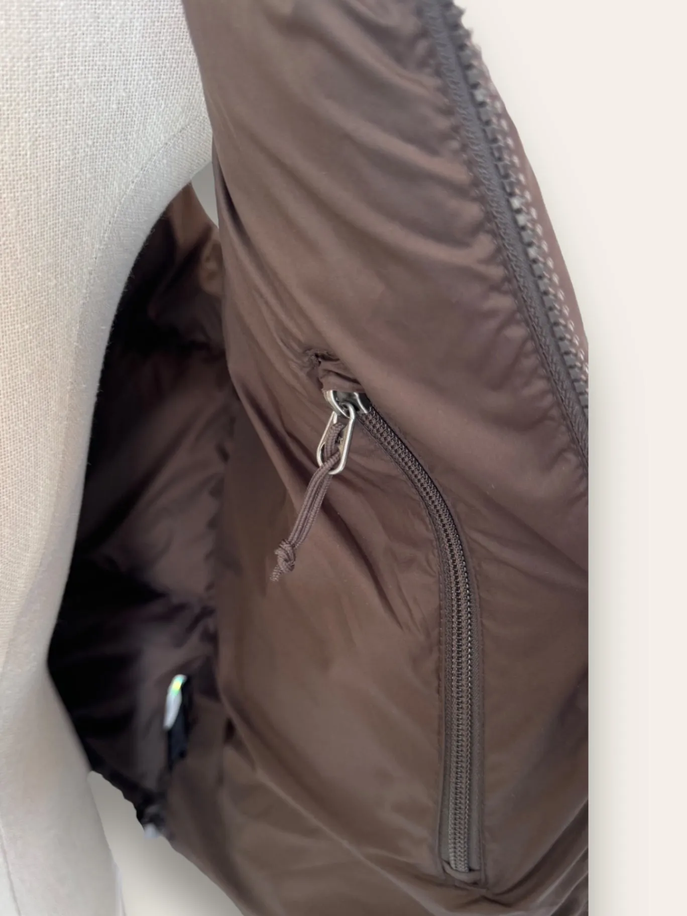The North Face Dark brown gilet L