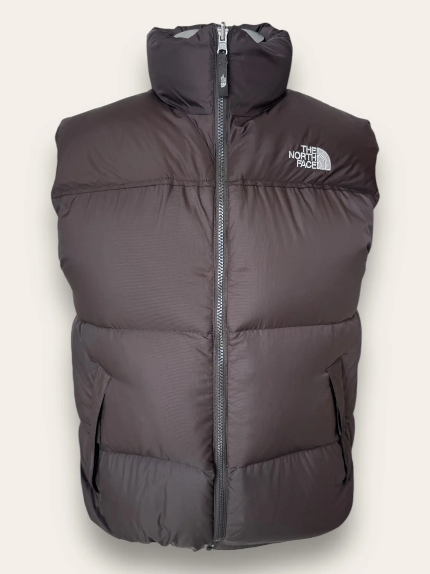 The North Face Dark brown gilet L