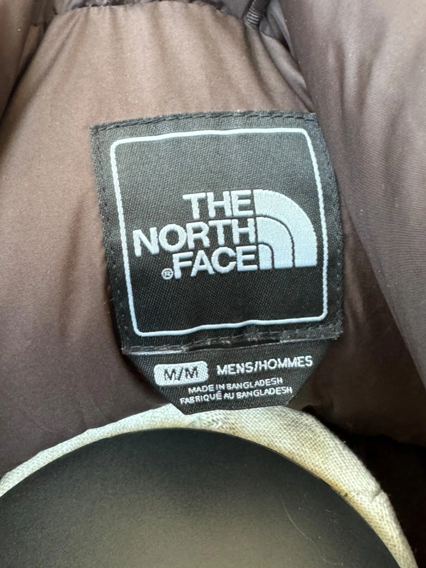 The North Face Dark brown gilet L